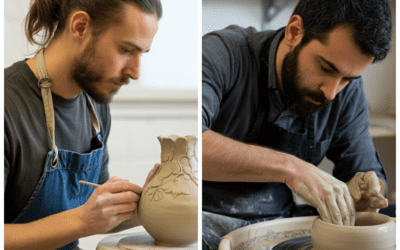 Choosing Your Path in Ceramic Art: Hand-Building vs. Wheel Throwing